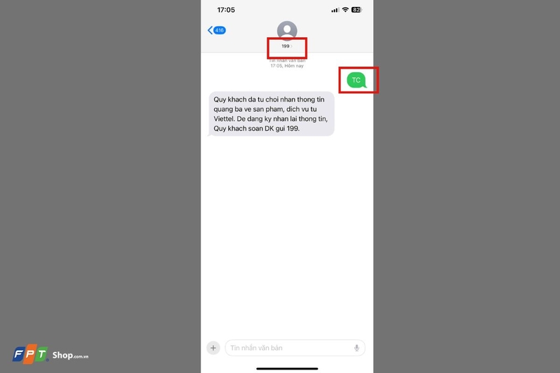 Từ chối tin nhắn quảng cáo của Viettel (ảnh 1)
