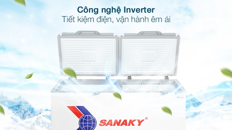 tu dong sanaky inverter 305 lit tdvh4099a4k