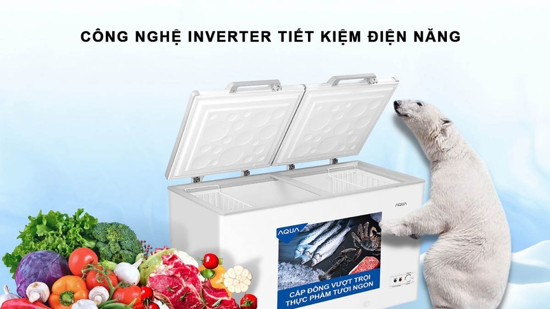 tu dong aqua inverter 425 lit aqf c5701e