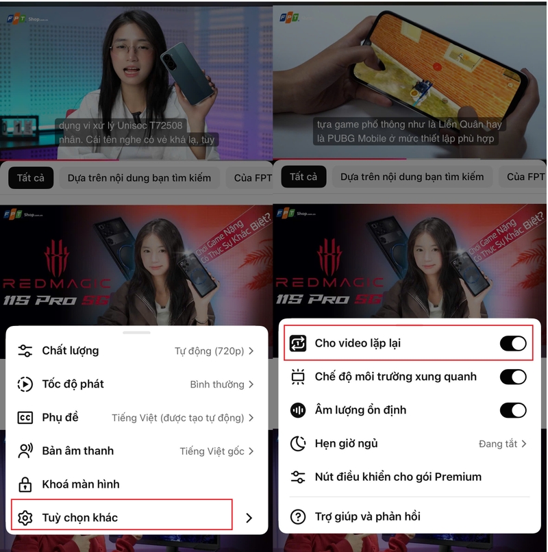 Tự động phát lại video trên YouTube 5