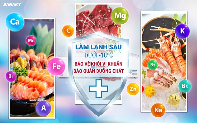 Có nên mua tủ đông Sanaky Inverter VH-1199HY3 900 lít?