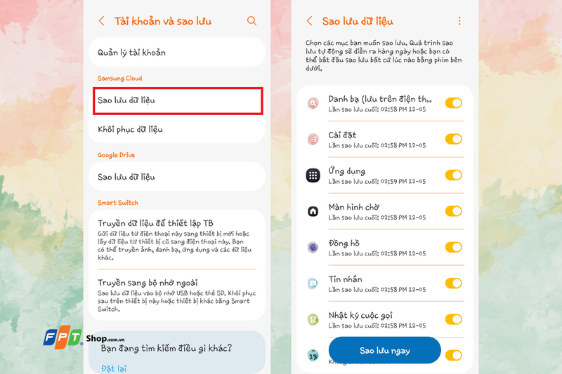 tự động sao lưu và đồng bộ dữ liệu Android 3.png