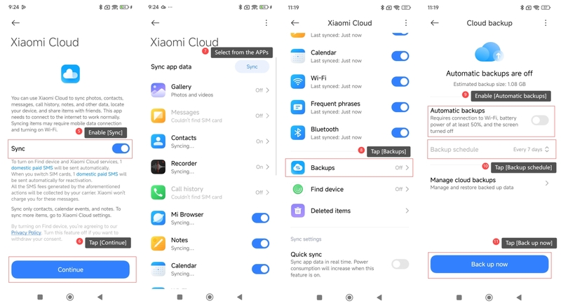 tự động sao lưu và đồng bộ dữ liệu Android 9.png