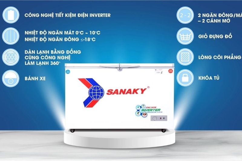 tủ đông tiết kiệm điện giá rẻ tốt nhất 2025 1