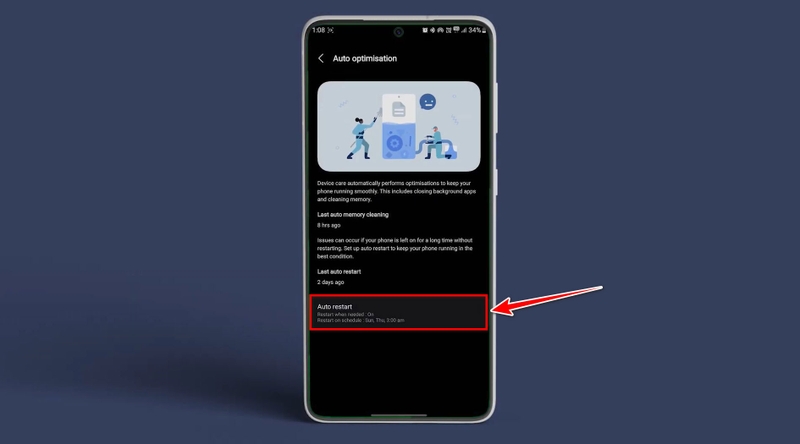 Cách tự khởi động lại Samsung - 05