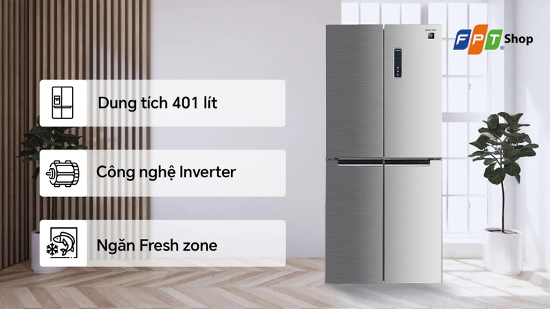 tủ lạnh 400 450 l&iacute;t loại n&agrave;o tốt nhất 2026 h&igrave;nh 7