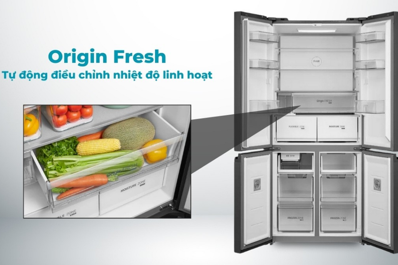 Tủ lạnh 515 lít Toshiba Inverter GR-RF677WI-PGV(22)-XK