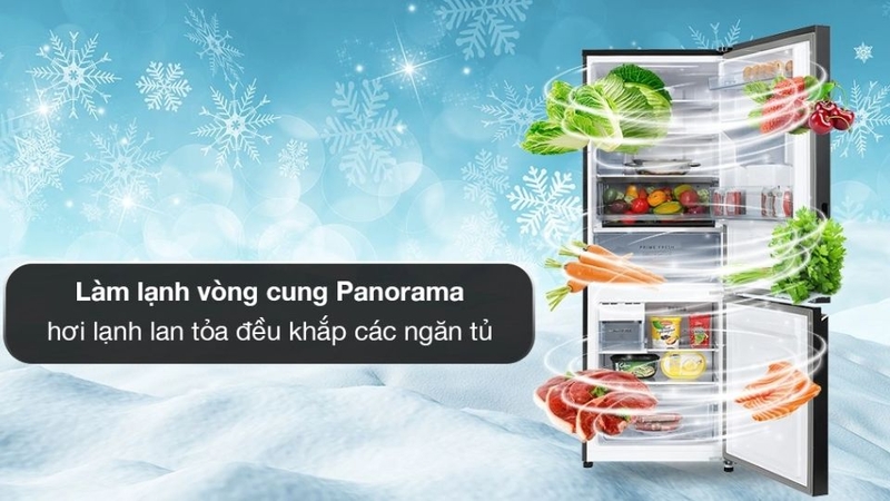 Tủ lạnh Panasonic Inverter 300 lít NR-BV331WGKV 4