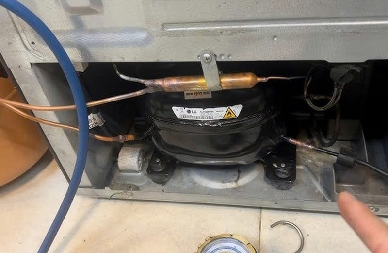 Tủ lạnh bị kẹt block ảnh 2