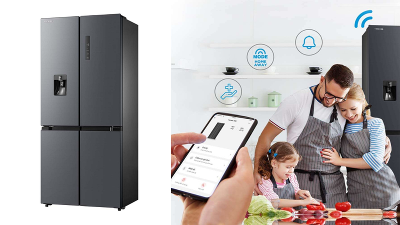 Tủ lạnh Toshiba Inverter GR-RF605WI-PMV(06)-MG