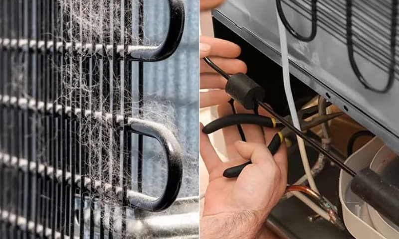 tủ lạnh chạy nhưng không lạnh 11