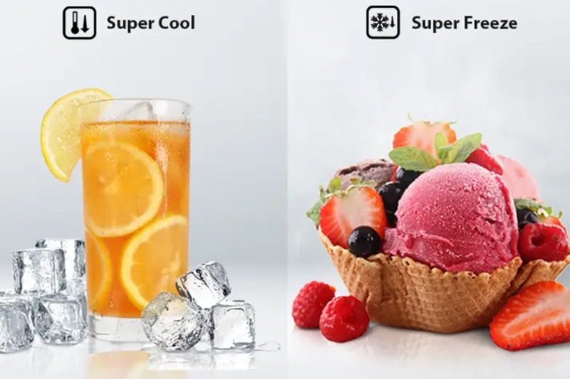 Tính năng Super Cool trên tủ lạnh Hisense