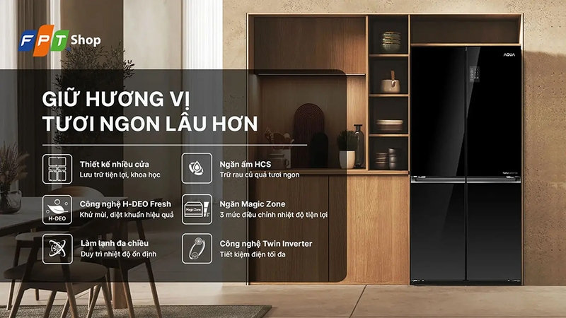 Tủ lạnh Inverter tiết kiệm điện nhất đáng mua 2025 - 07