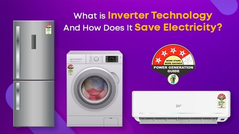 Công nghệ Inverter được ứng dụng trên nhiều thiết bị gia dụng