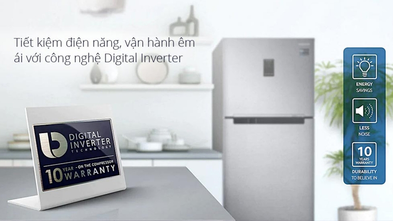 Công nghệ Inverter trên tủ lạnh giúp tiết kiệm điện tối ưu