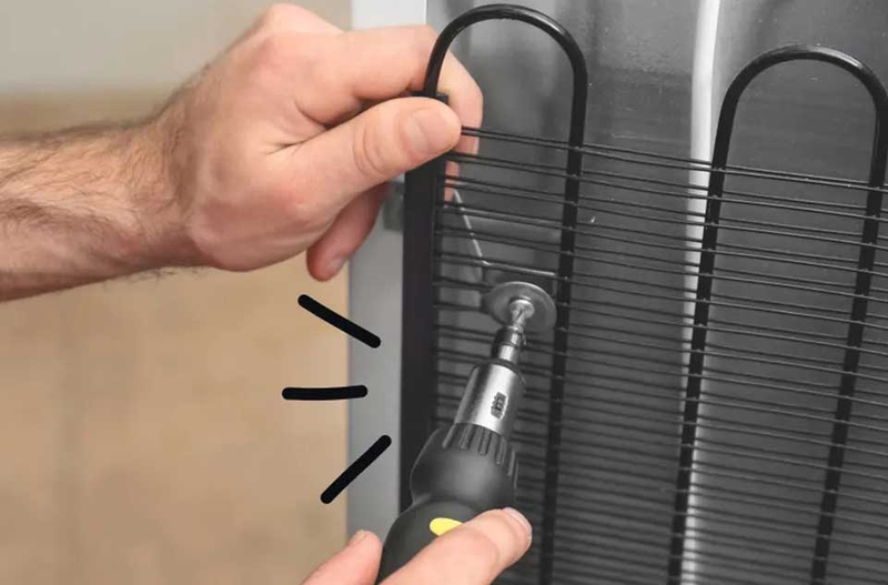 Sửa tủ lạnh kêu to - 06