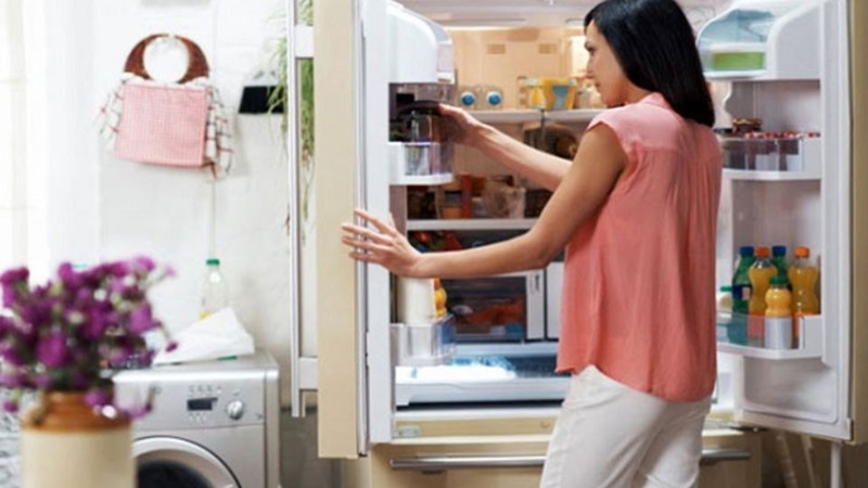 Tủ lạnh đã đạt đến nhiệt độ yêu cầu