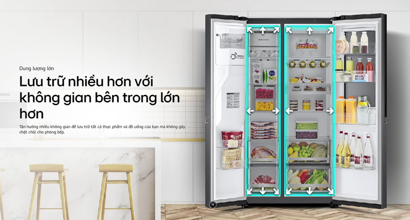Tủ lạnh LG Side by side