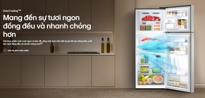 Tủ lạnh LG ngăn đá trên