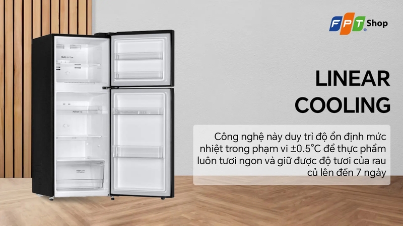 tủ lạnh LG Inverter 217 lít GV-B212WB hình 2