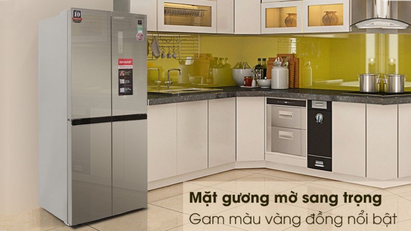 tủ lạnh mặt gương tốt nhất 2025 4