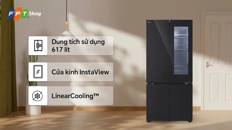 Tủ lạnh mặt gương tốt nhất 2026 5