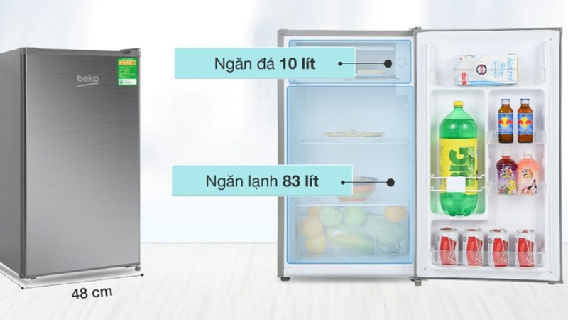 Tủ lạnh mini Beko 93L RS9051P