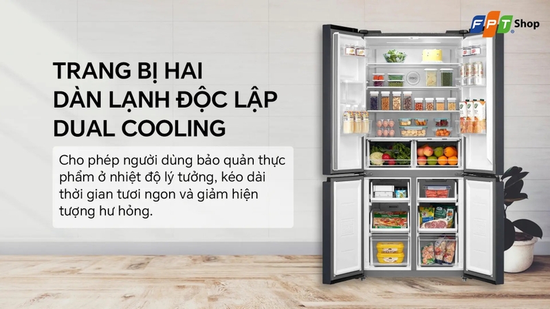 tủ lạnh nhiều ngăn 1