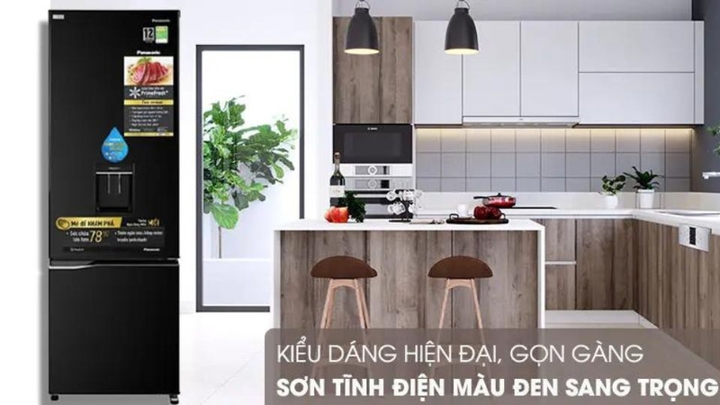Tủ lạnh Panasonic Inverter 322 lít NR-BC360WKVN
