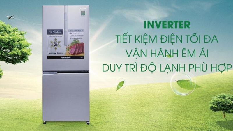 Tủ lạnh Panasonic Inverter 322 lít NR-BV360WSVN