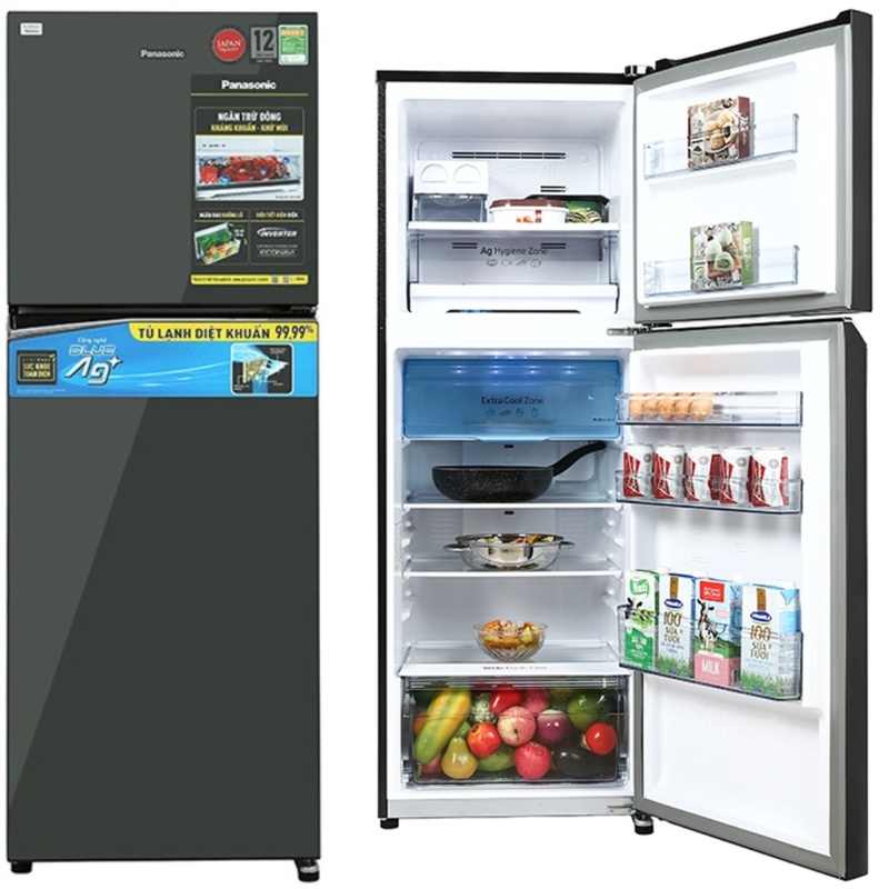 Tủ lạnh Panasonic mặt gương giá dưới 18 triệu hình 2