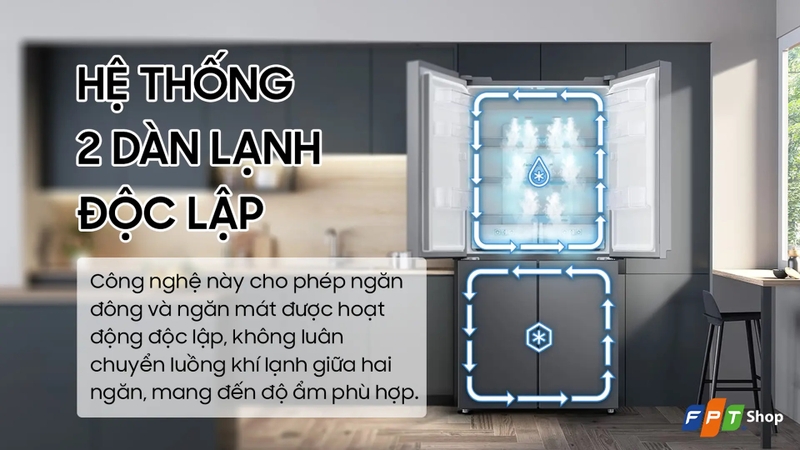 tủ lạnh samsung 4 cánh có ngăn đông mềm hình 6