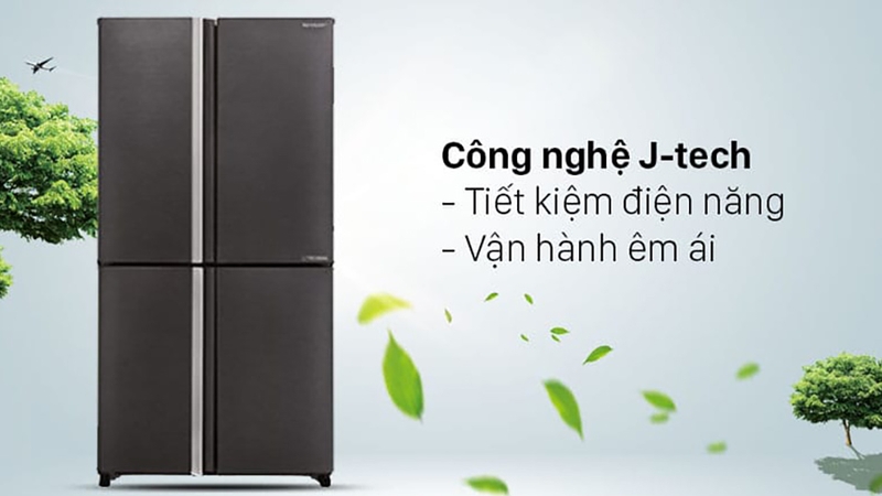 Công nghệ tiết kiệm điện tủ lạnh Sharp