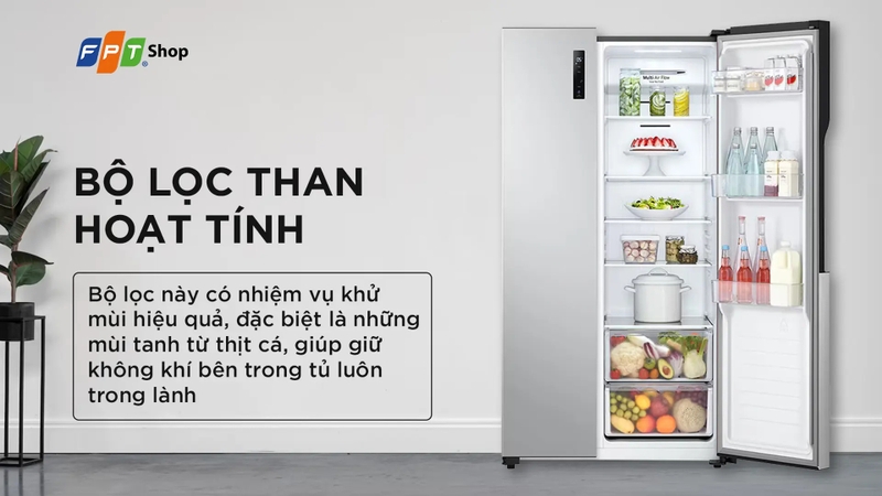 tủ lạnh Side by side bán chạy đầu năm 2025 hình 6