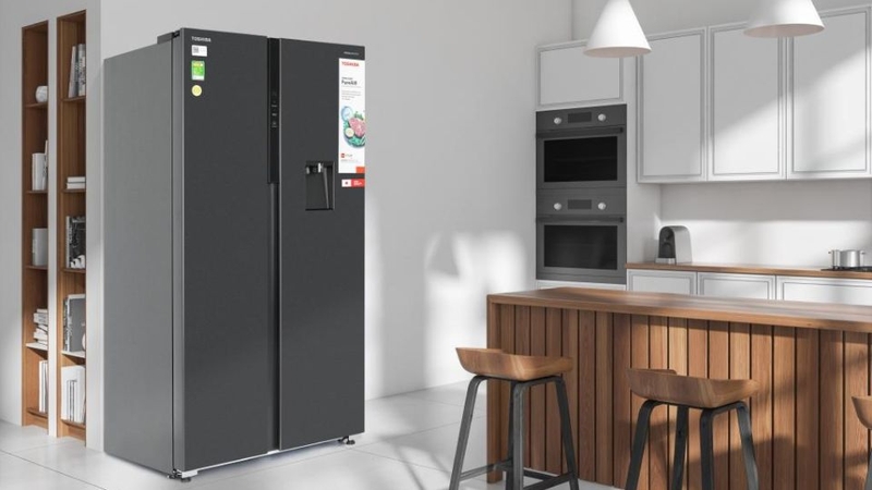 Tủ lạnh Toshiba Inverter 596 lít GR-RS775WI-PMV(06)-MG