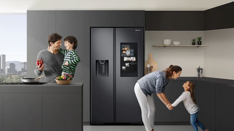 Tủ lạnh Samsung 616 lít Side By Side Family Hub RS64T5F01B4/SV