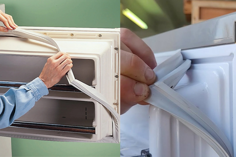 Tủ lạnh Toshiba bị đ&oacute;ng tuyết (6)