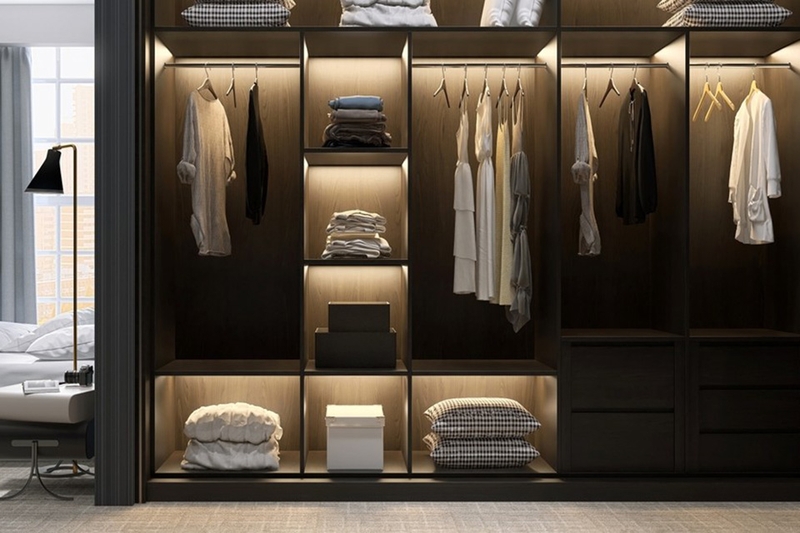 wardrobe là tủ quần áo dạng nội thất rời