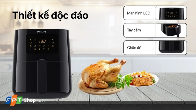 Nồi chiên không dầu Philips của nước nào? 2