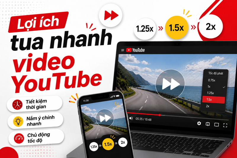 Tua nhanh video YouTube 1