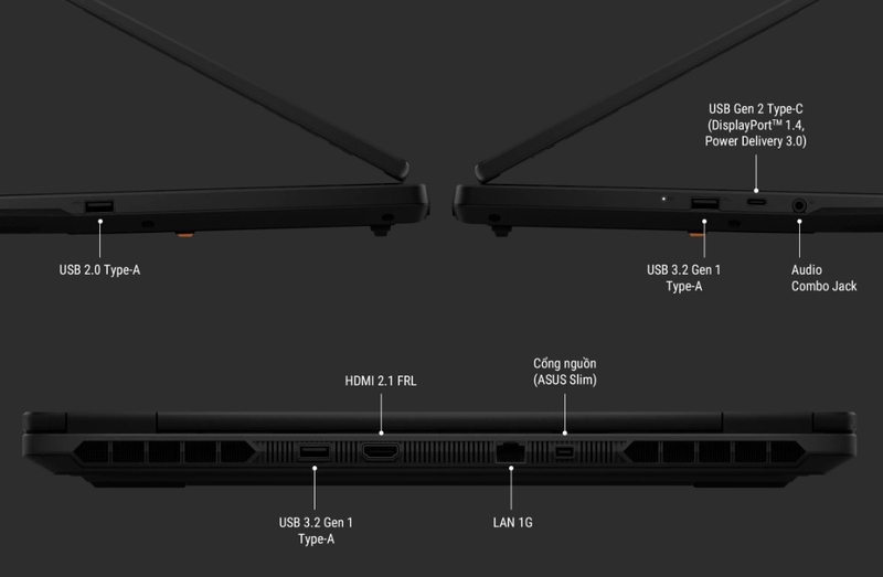 Asus TUF Gaming 16 FX610JH-TU008W 10
