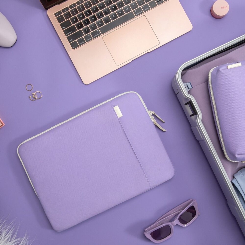 Túi chống sốc Tomtoc A23 Organized Corner Armor + Pouch Macbook 13 inch - Bố trí ngăn phụ kiện gọn gàng cùng túi pouch đi kèm