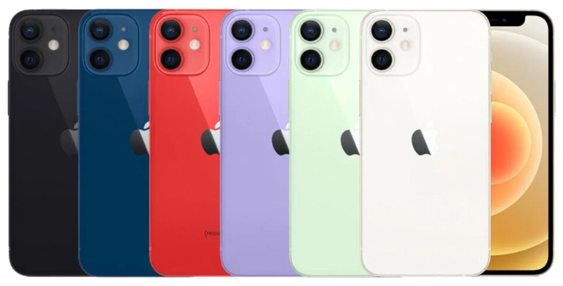 iPhone 12 có mấy màu 12