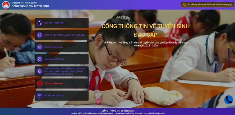 Cổng thông tin tuyển sinh