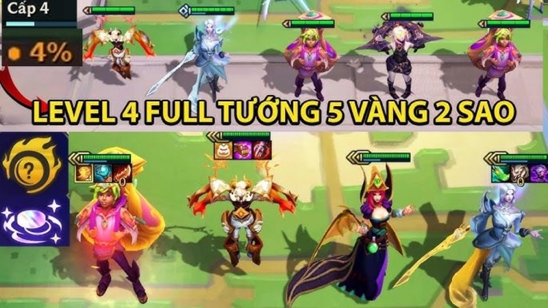 Tỷ lệ Roll tướng DTCL mùa 12