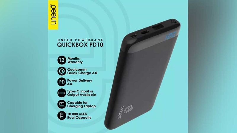 Ưu và nhược điểm của sạc dự phòng Uneed