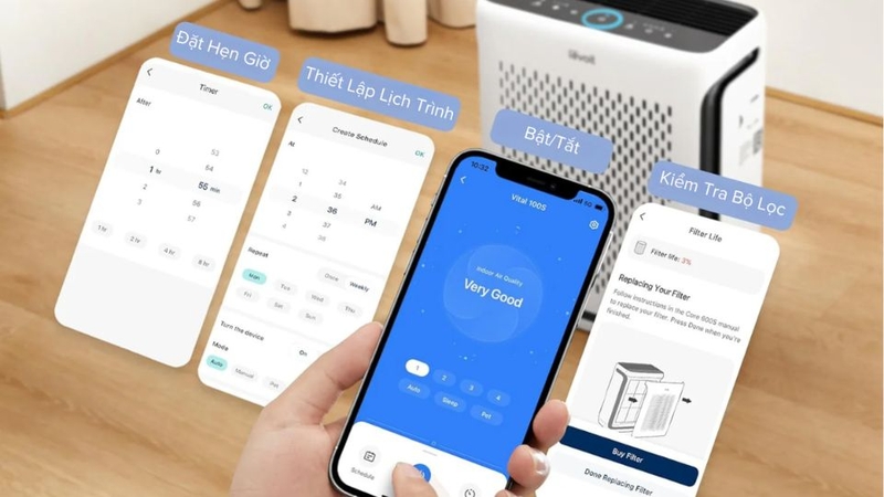Ứng dụng VeSync: Tiện ích trong quản lý thiết bị thông minh