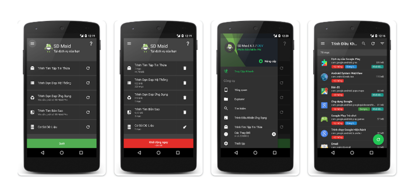 Ứng dụng dọn rác điện thoại Android 4