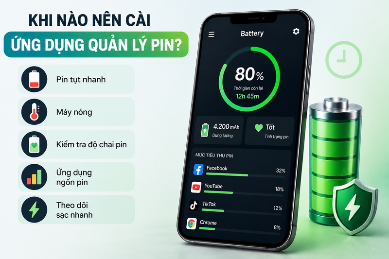 ứng dụng quản lý thời lượng pin trên smartphone 1.2