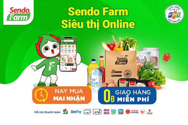 ứng dụng mua sắm online phổ biến nhất Sendo